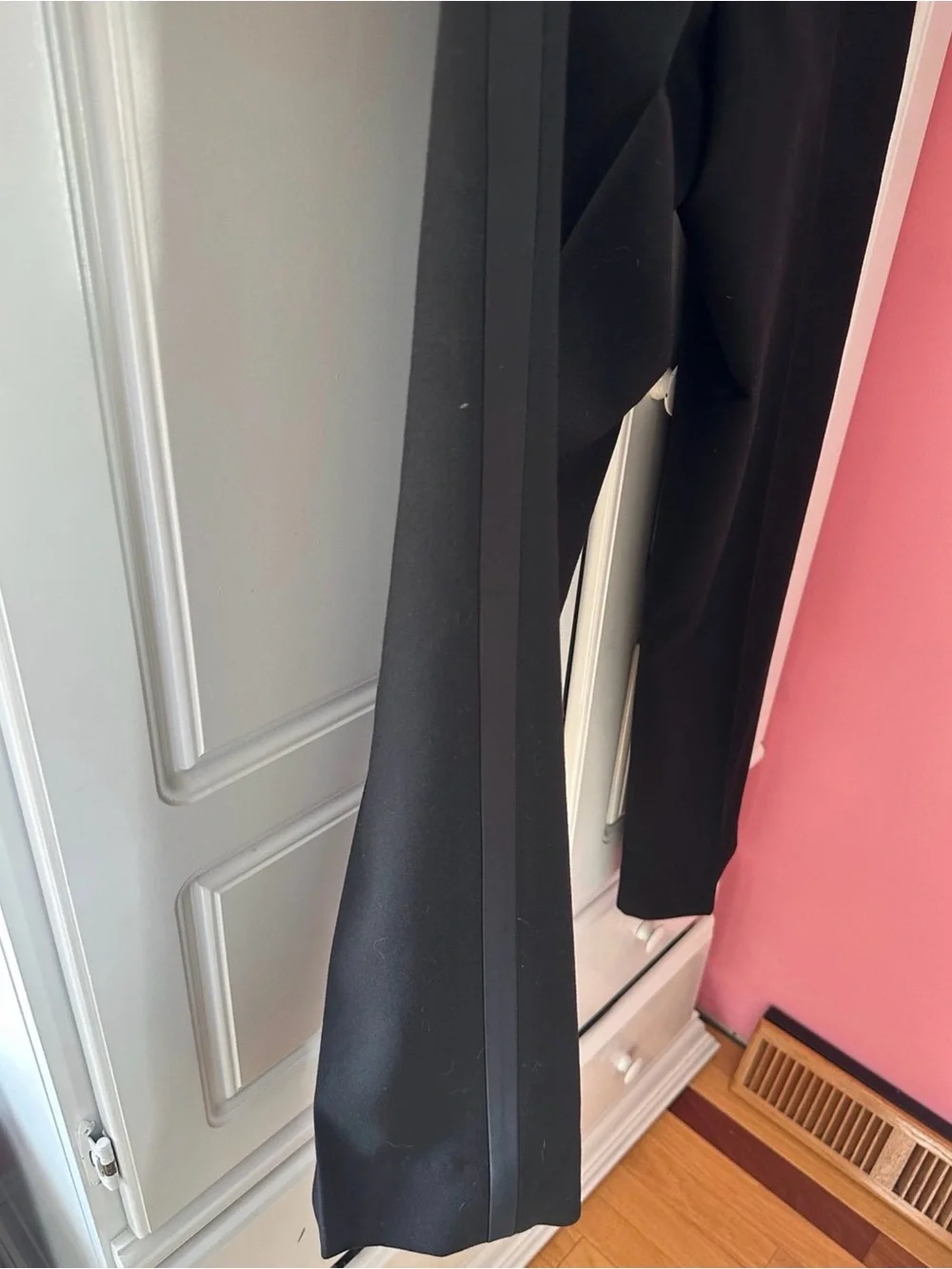 Men’s Italian Black Tuxedo with Matching Pants – Giannino Firenze New York